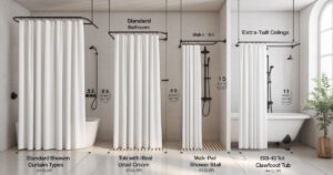 Standard Shower Curtain Size: Complete Guide for Every Bathroom